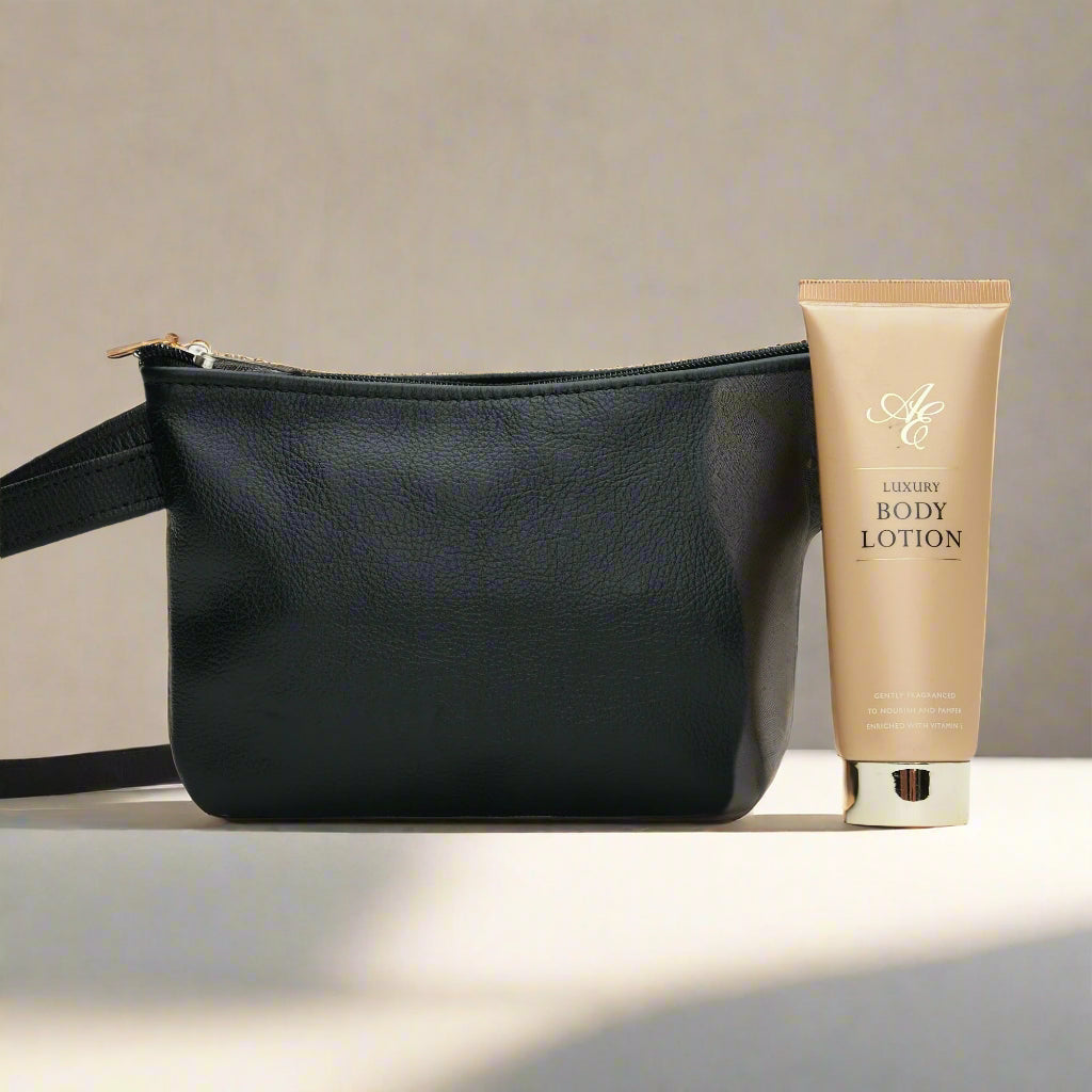 Make Up Bag and Body Lotion Gift Set WOMENS DAY