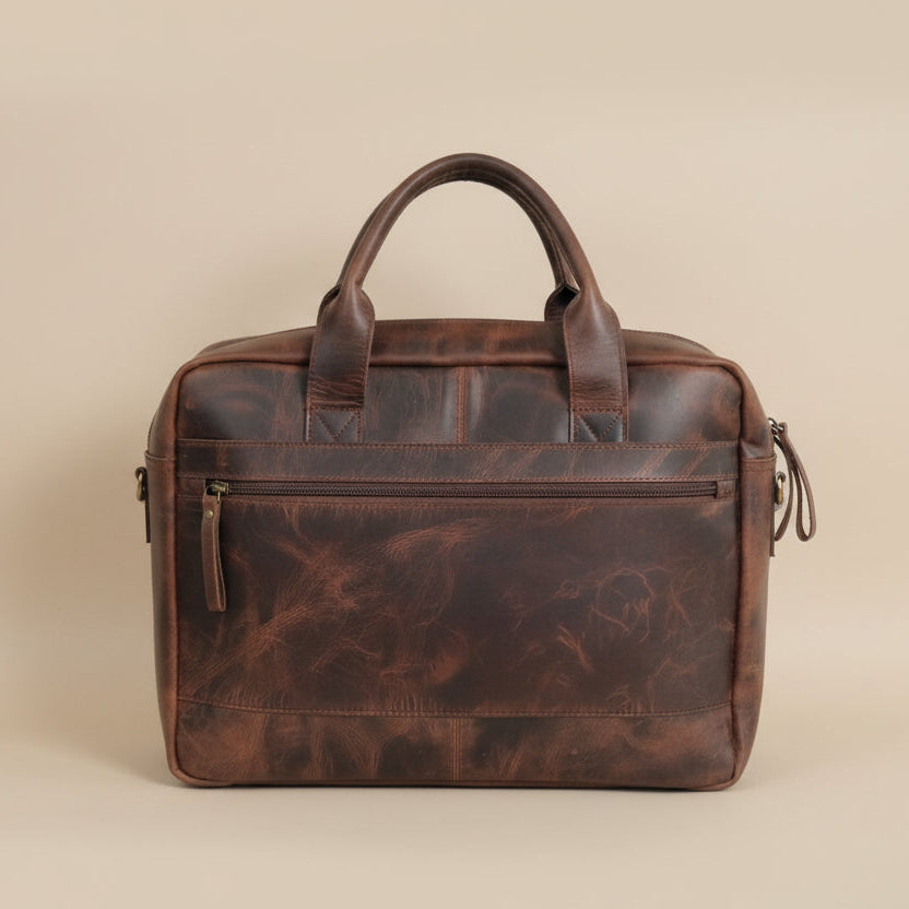 Cyprus Leather Laptop Bag