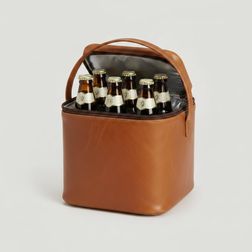 Kindle Box Genuine Leather Picnic & Lunch Box