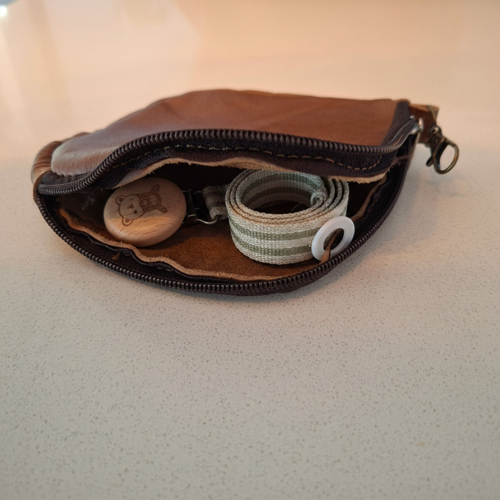 The Coney – Leather Nappy & Travel Bag