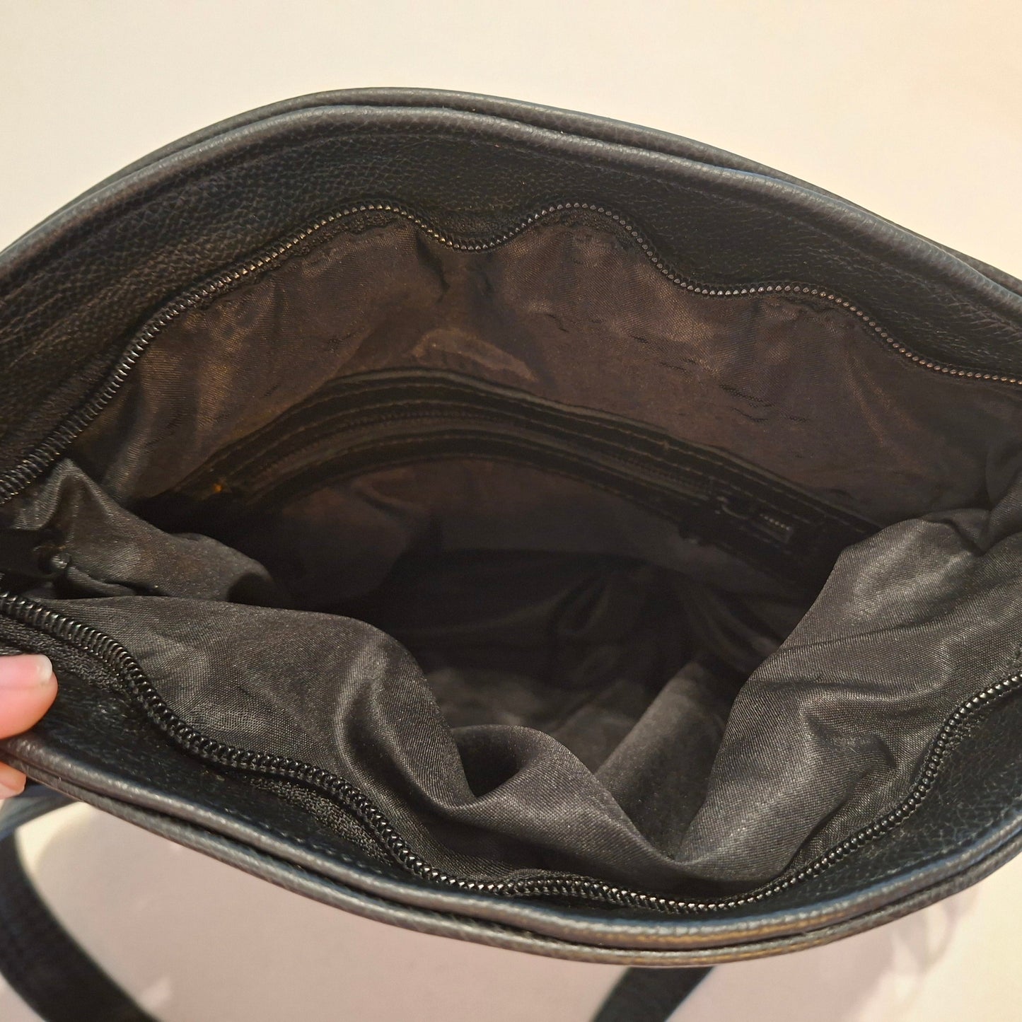 Huxley Black XL Crossbody Bag