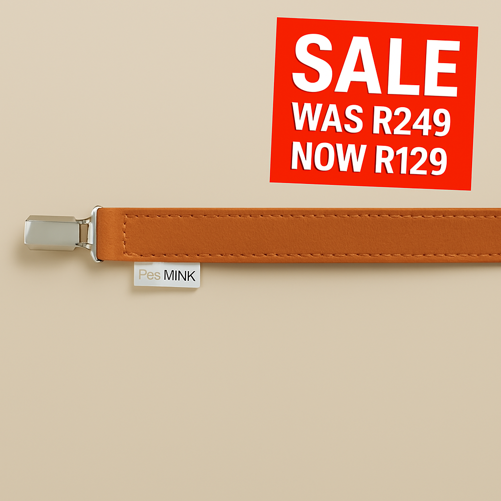 Baby Leather Dummy Clip