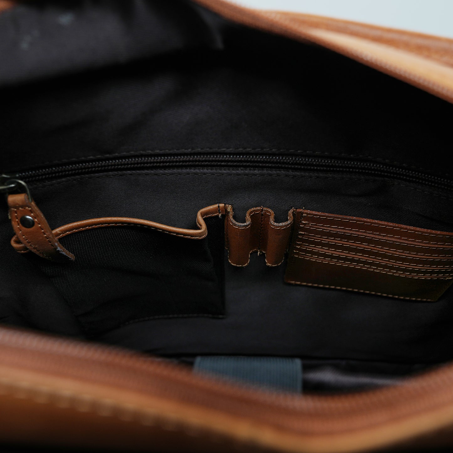 Cuban Leather Laptop Bag