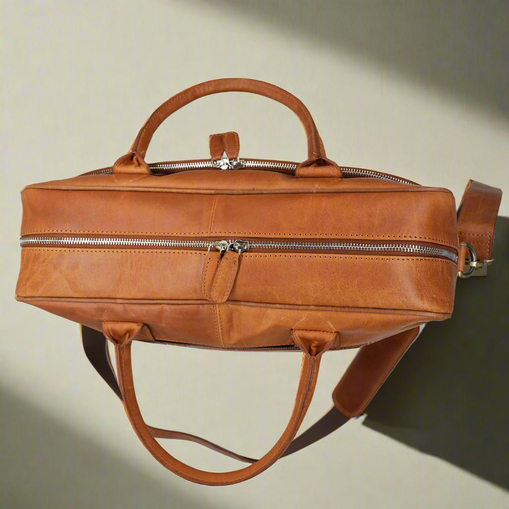 Maui Leather Laptop Bag