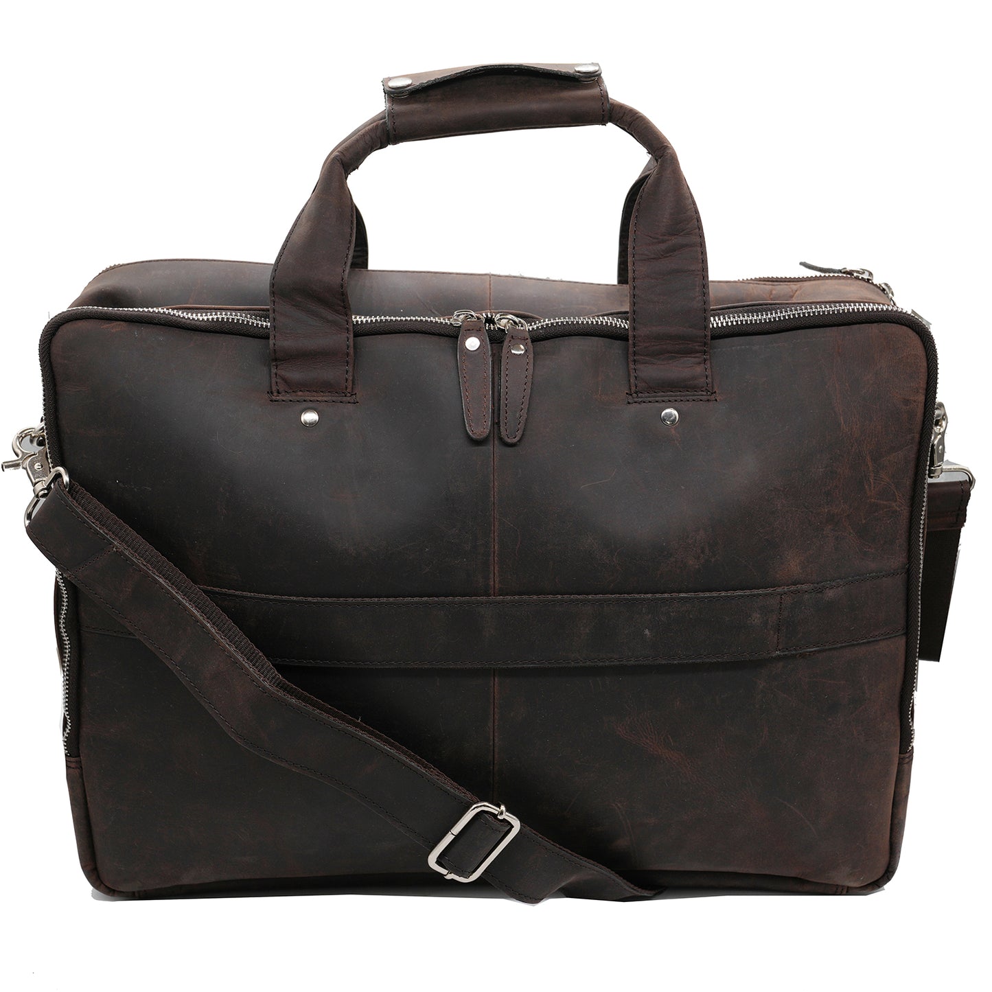 Fiji Leather Laptop Bag