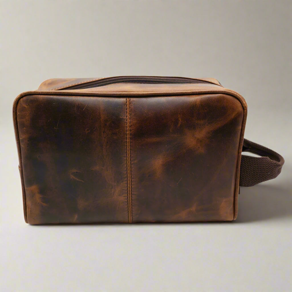 Legacy Leather Toiletry Kit Combo