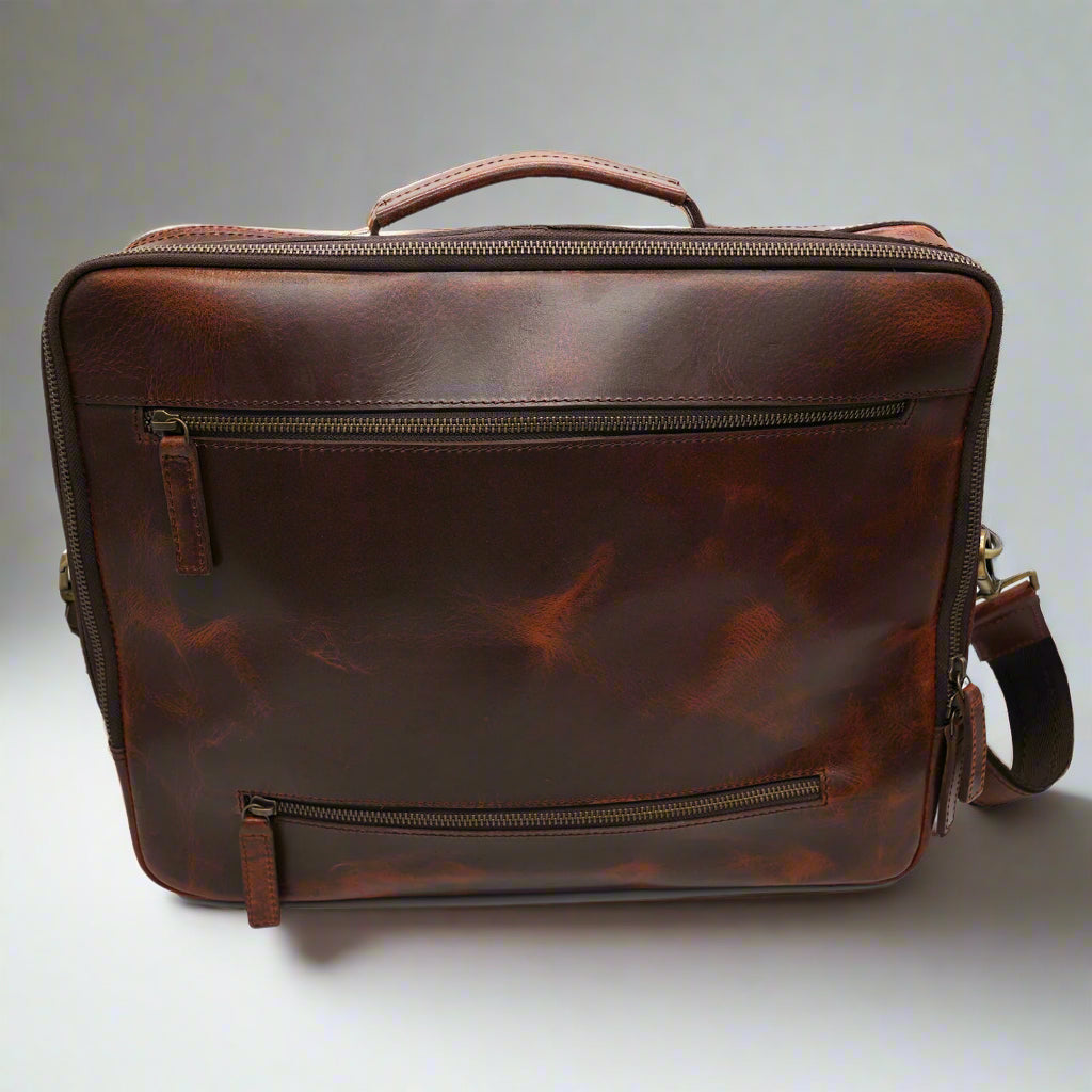 Koh Samui Leather Laptop Bag