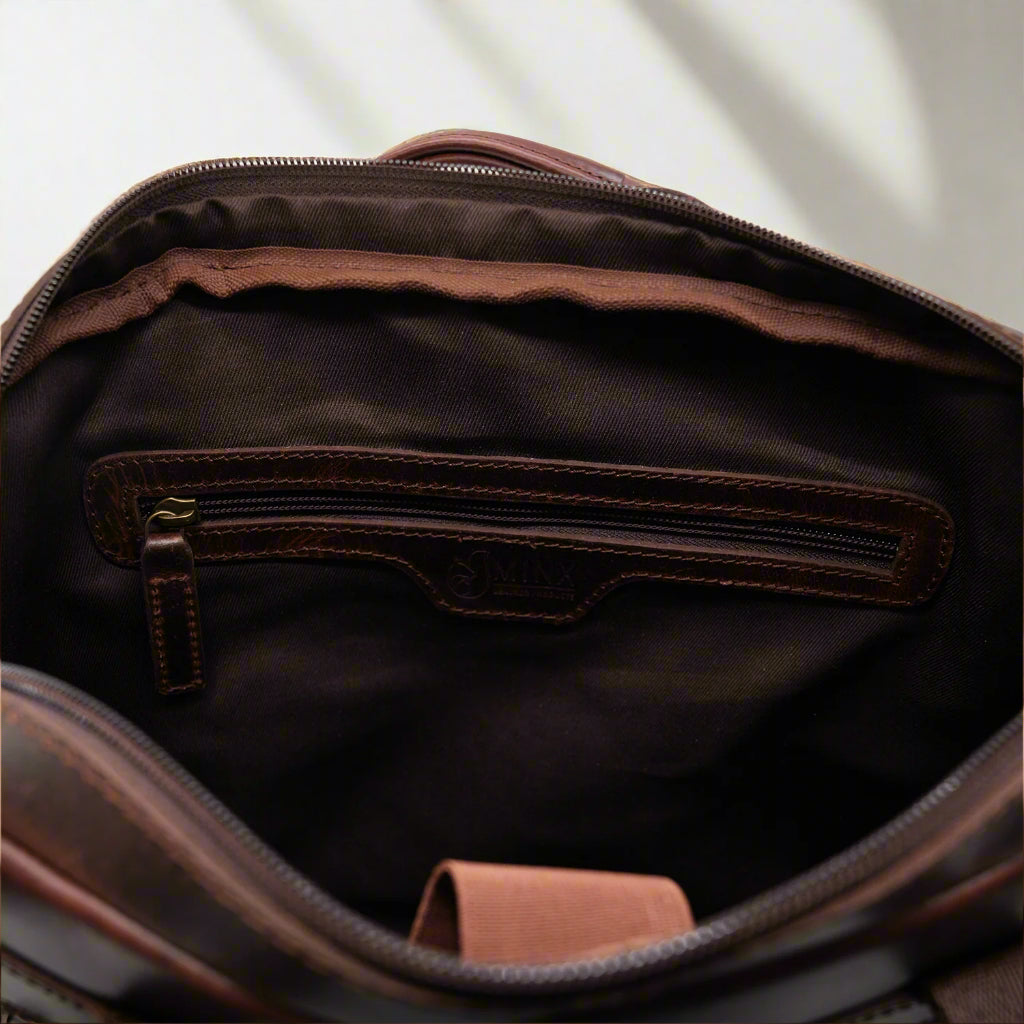 Koh Samui Leather Laptop Bag