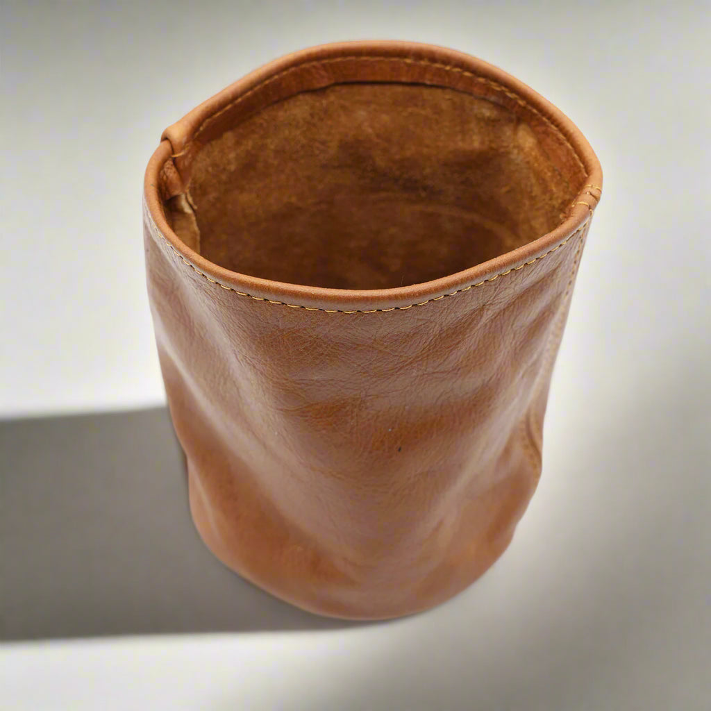 Leather Plant holder