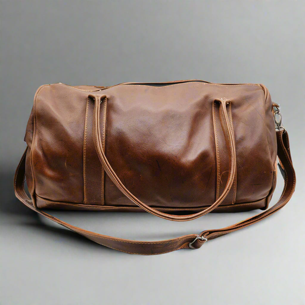 Tommy Leather Duffle bag
