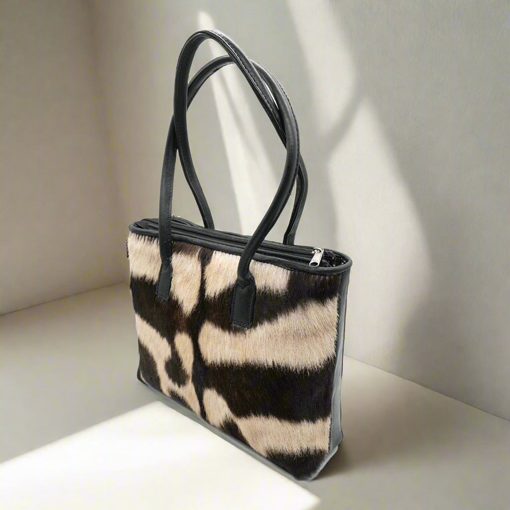Zebra Whisper Handbag
