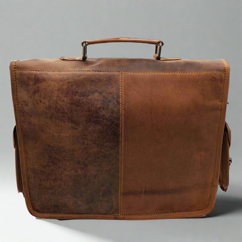 Barbados Leather Laptop Bag