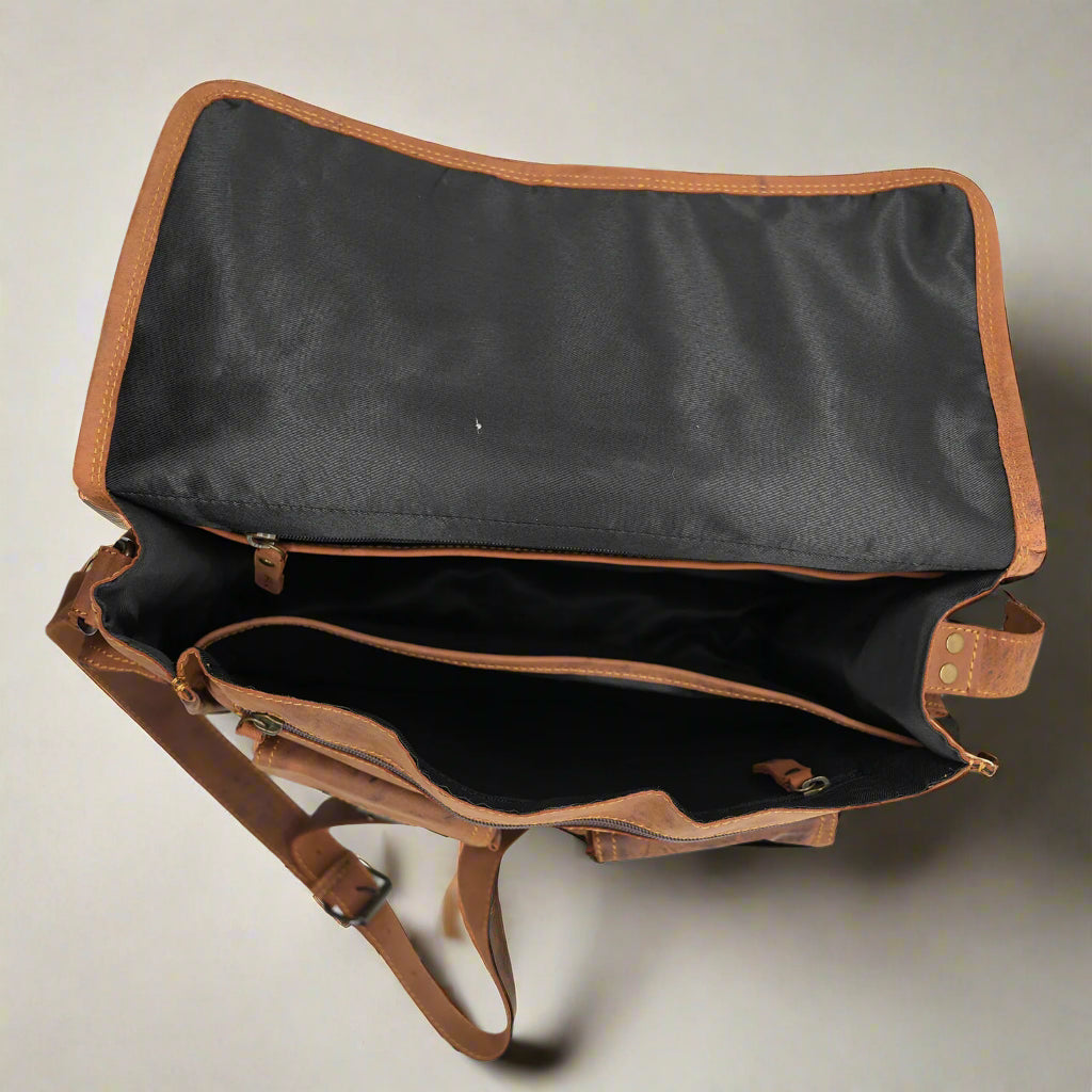 Barbados Leather Laptop Bag