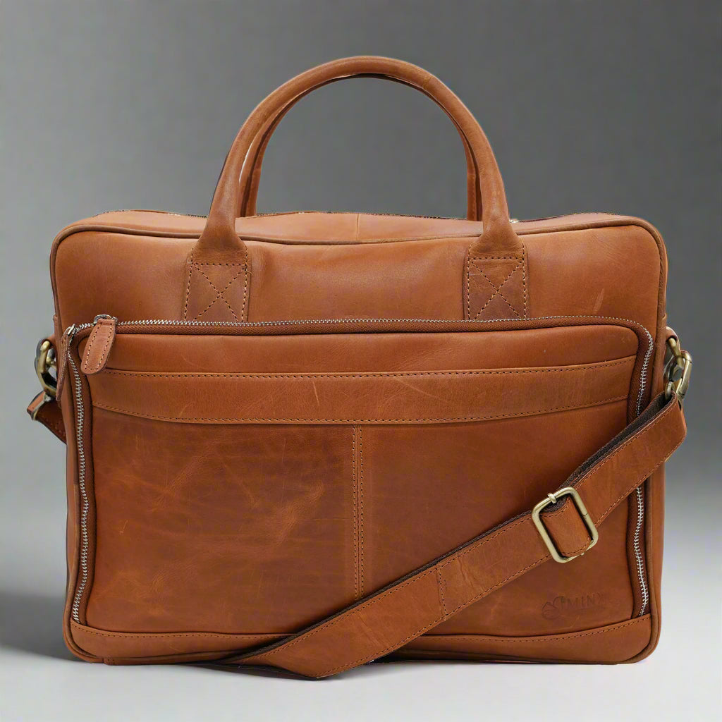 Maui Leather Laptop Bag