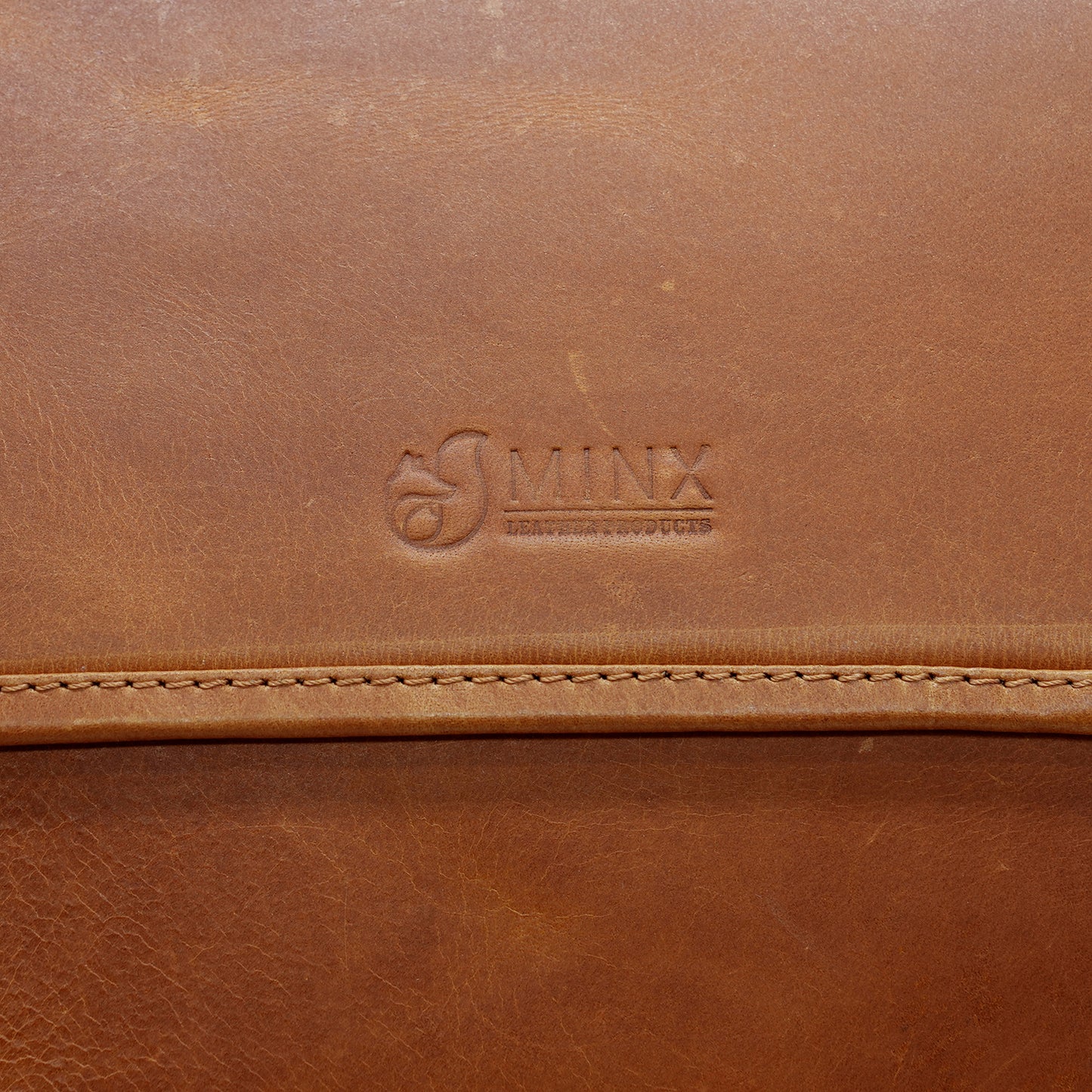 Cuban Leather Laptop Bag
