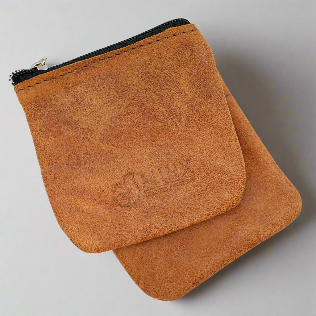Leather Twin Coin Purse