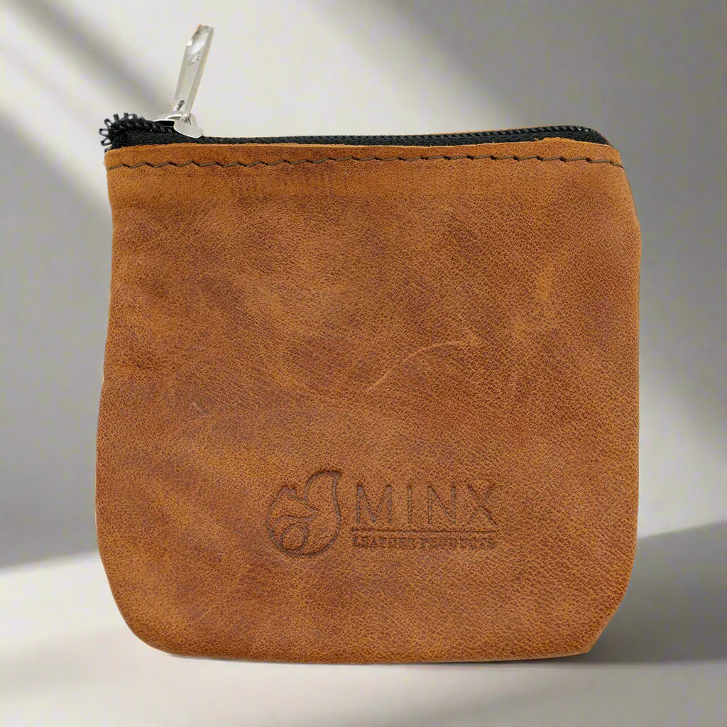 Leather Twin Coin Purse