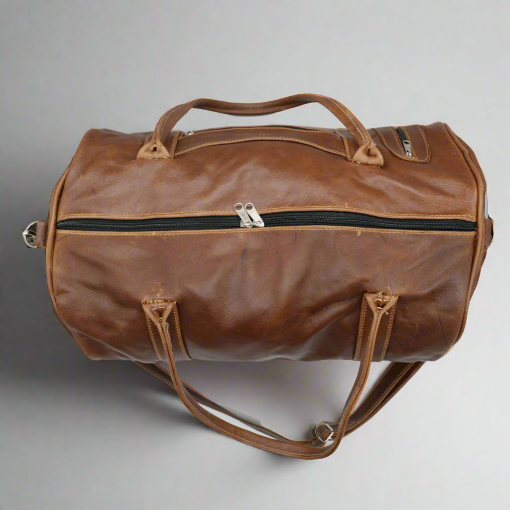Tommy Leather Duffle bag