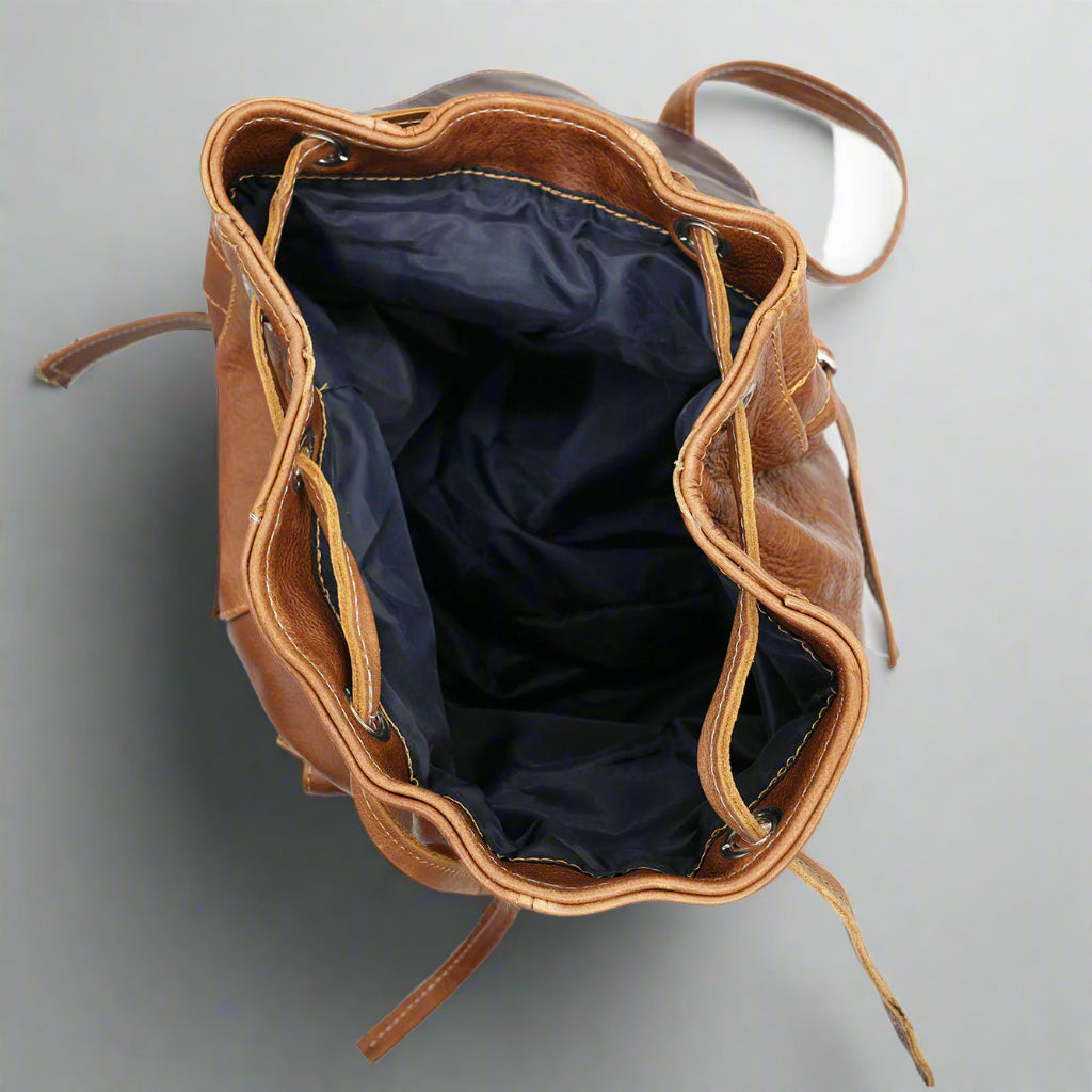 Troy Leather Backpack