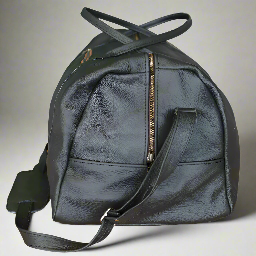 Hunter Leather Travel Bag