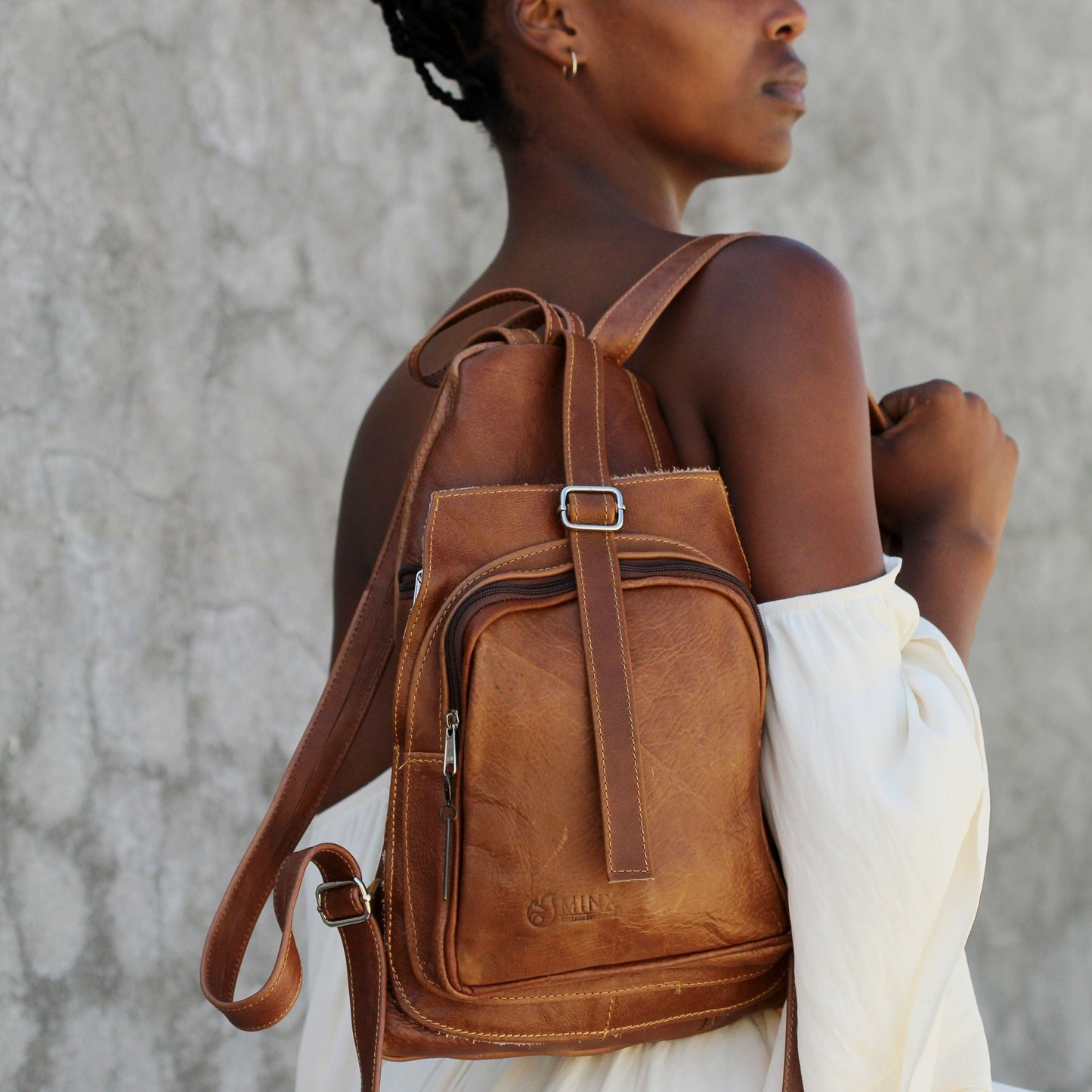 Ashton Leather Backpack