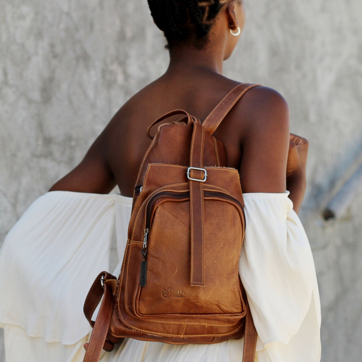 Ashton Leather Backpack