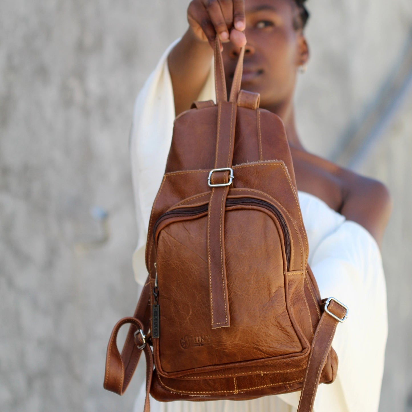 Ashton Leather Backpack