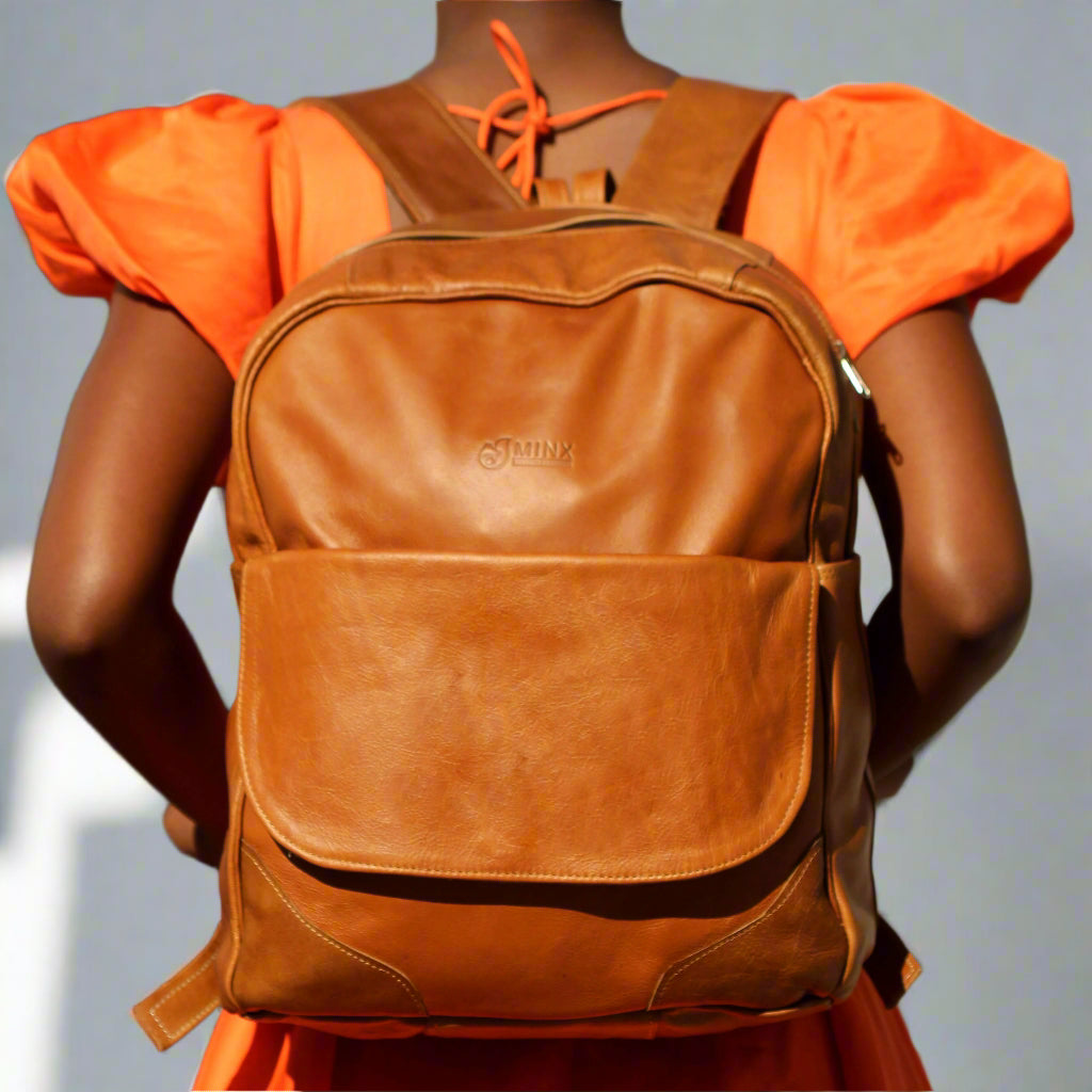 Carter Leather Backpack