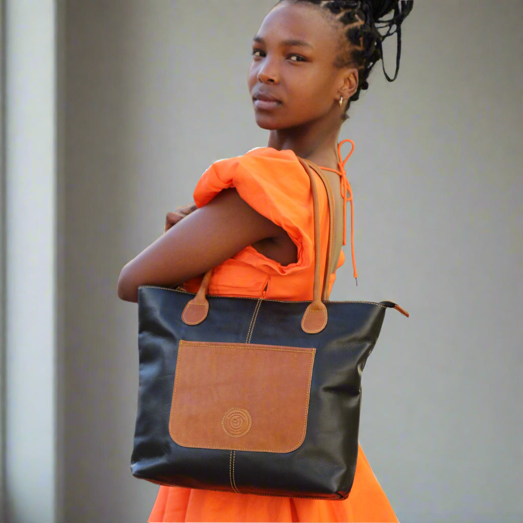 Claudia Leather Hand Bag Combo