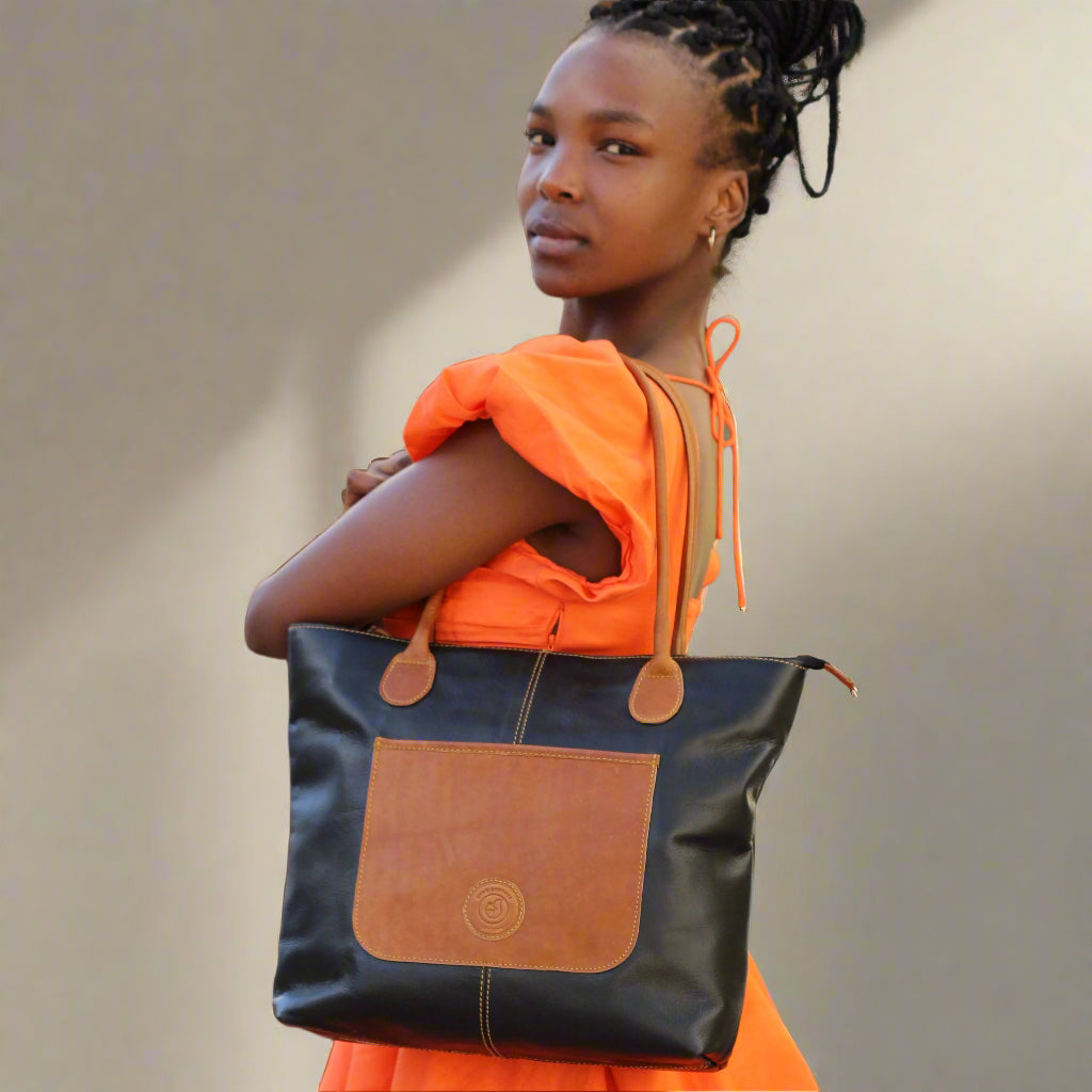 Claudia Leather Hand Bag