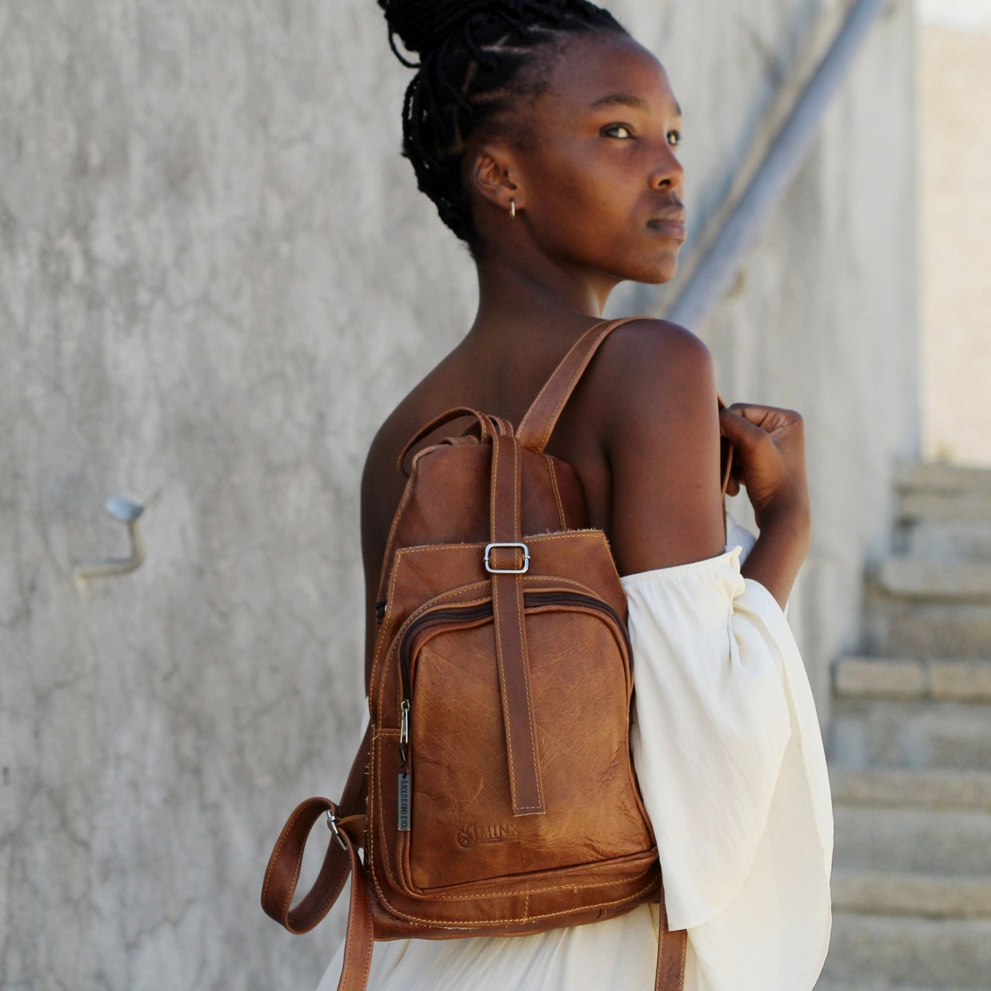 Ashton Leather Backpack