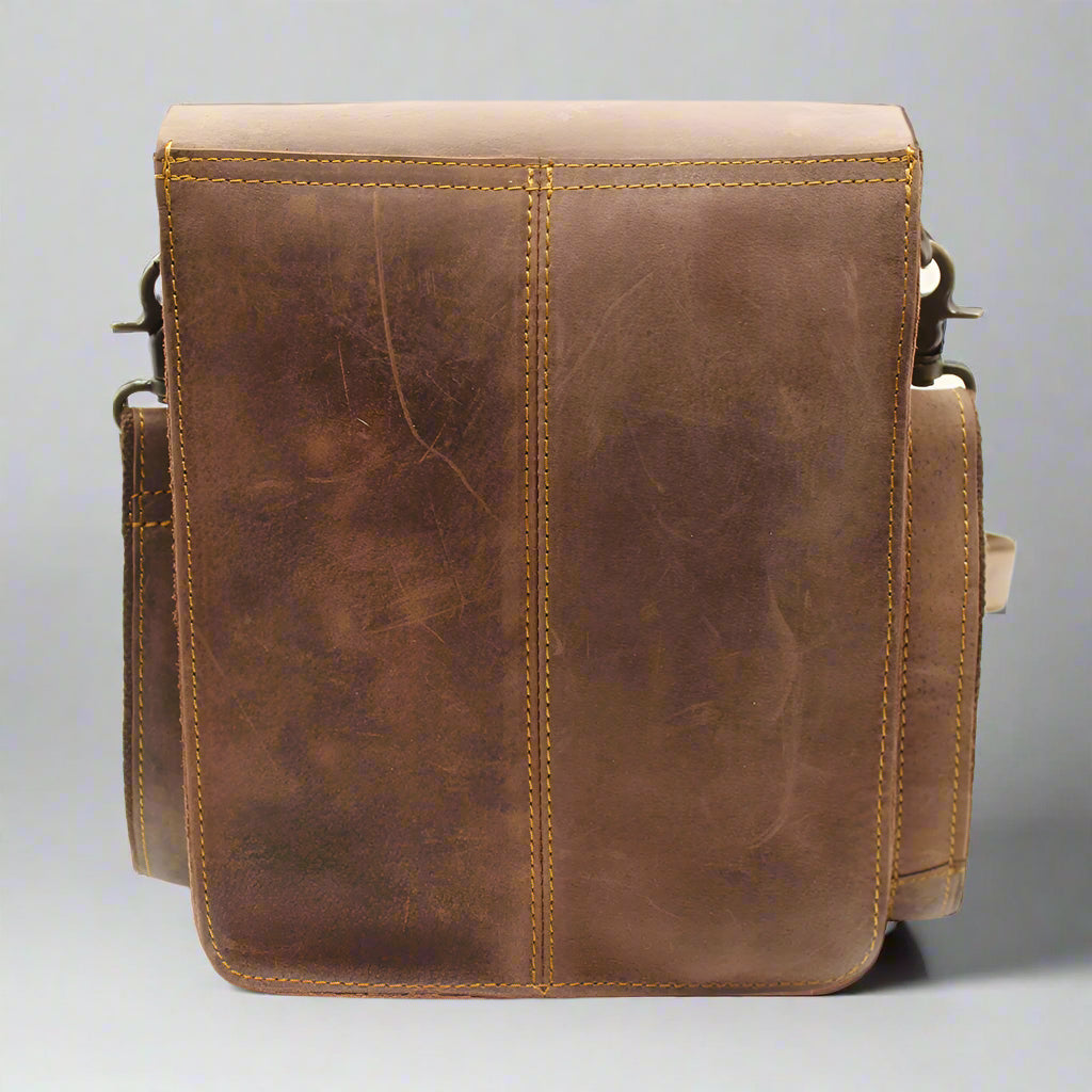 Sophia Leather Box Sling Bag