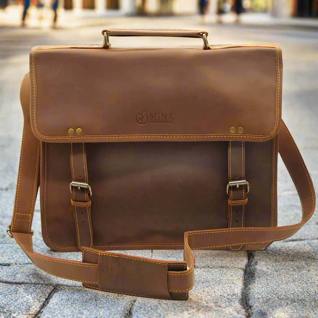 Bahama Leather Laptop Bag