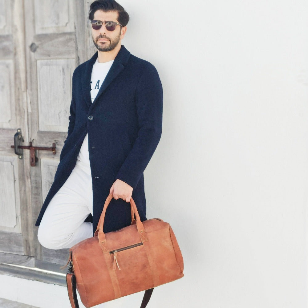 Hunter Leather Travel Bag