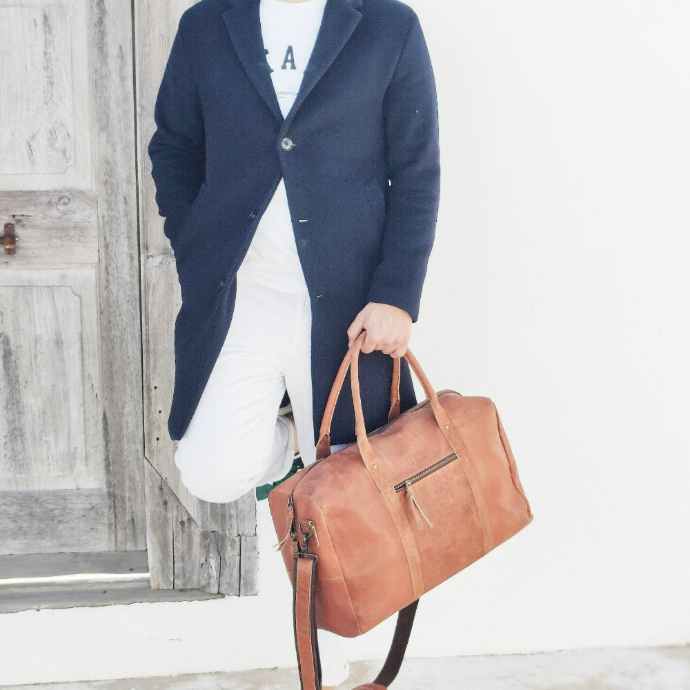 Hunter Leather Travel Bag