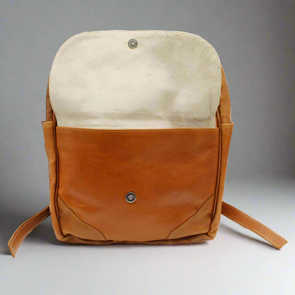 Carter Leather Backpack