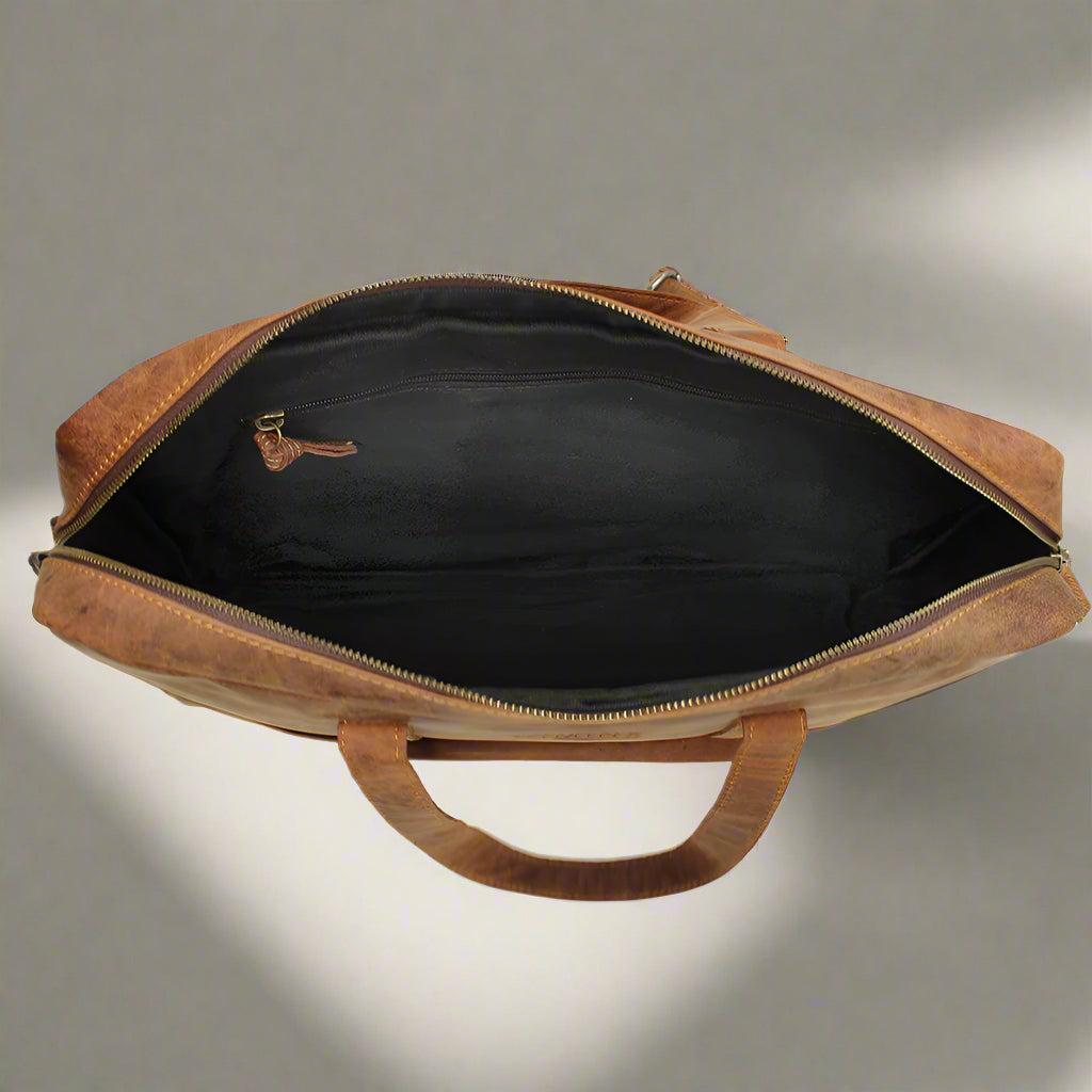 Phi Phi Leather Laptop Bag