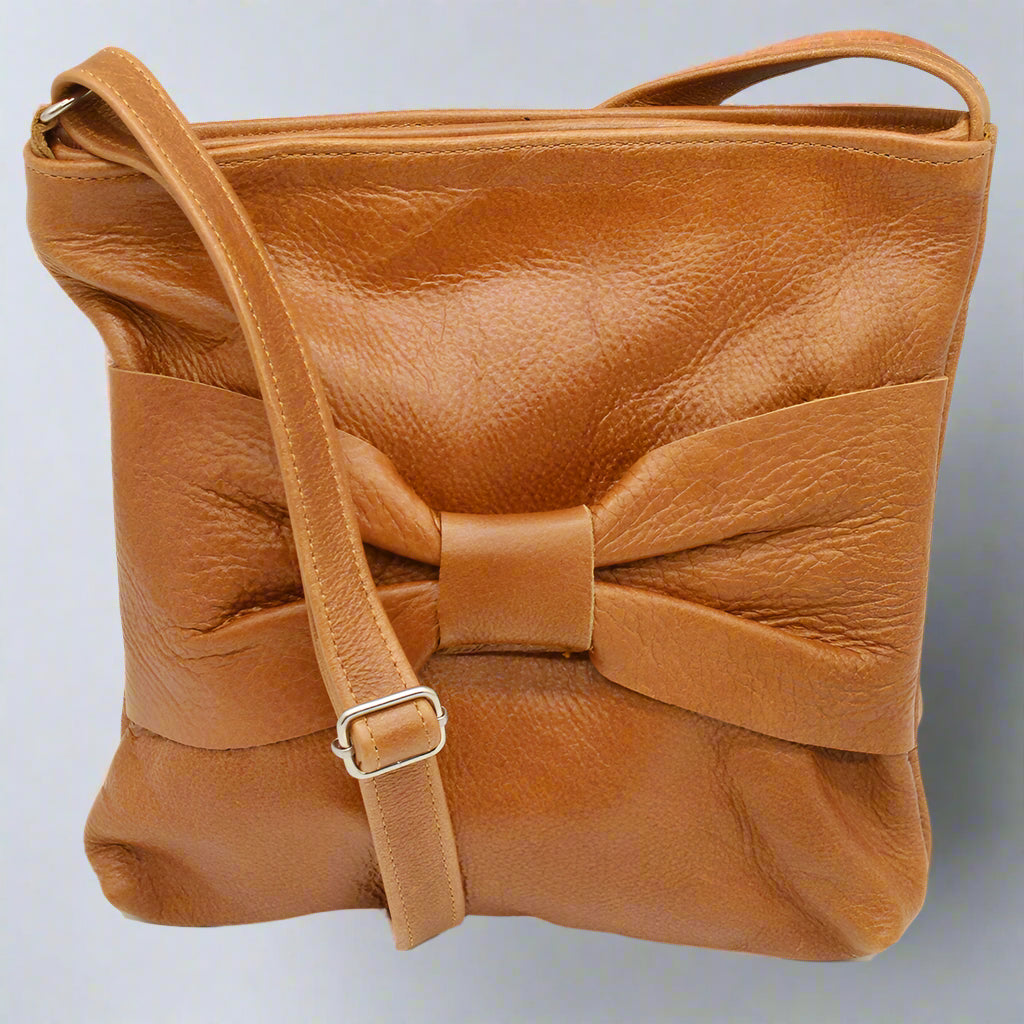 Bow Leather Sling Bag SALE