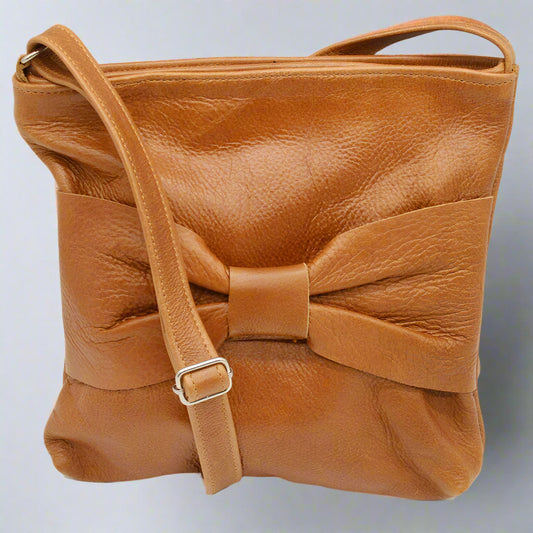 Bow Leather Sling Bag SALE