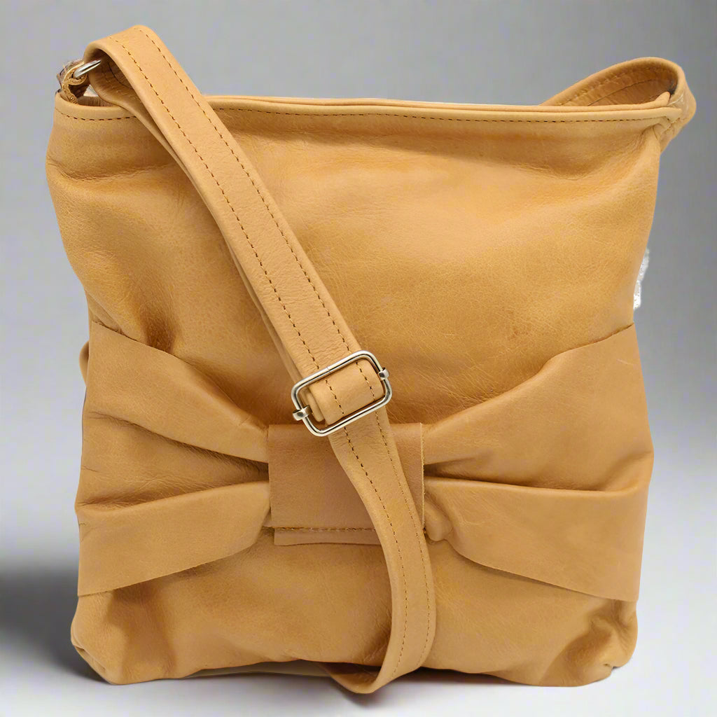 Bow Leather Sling Bag SALE