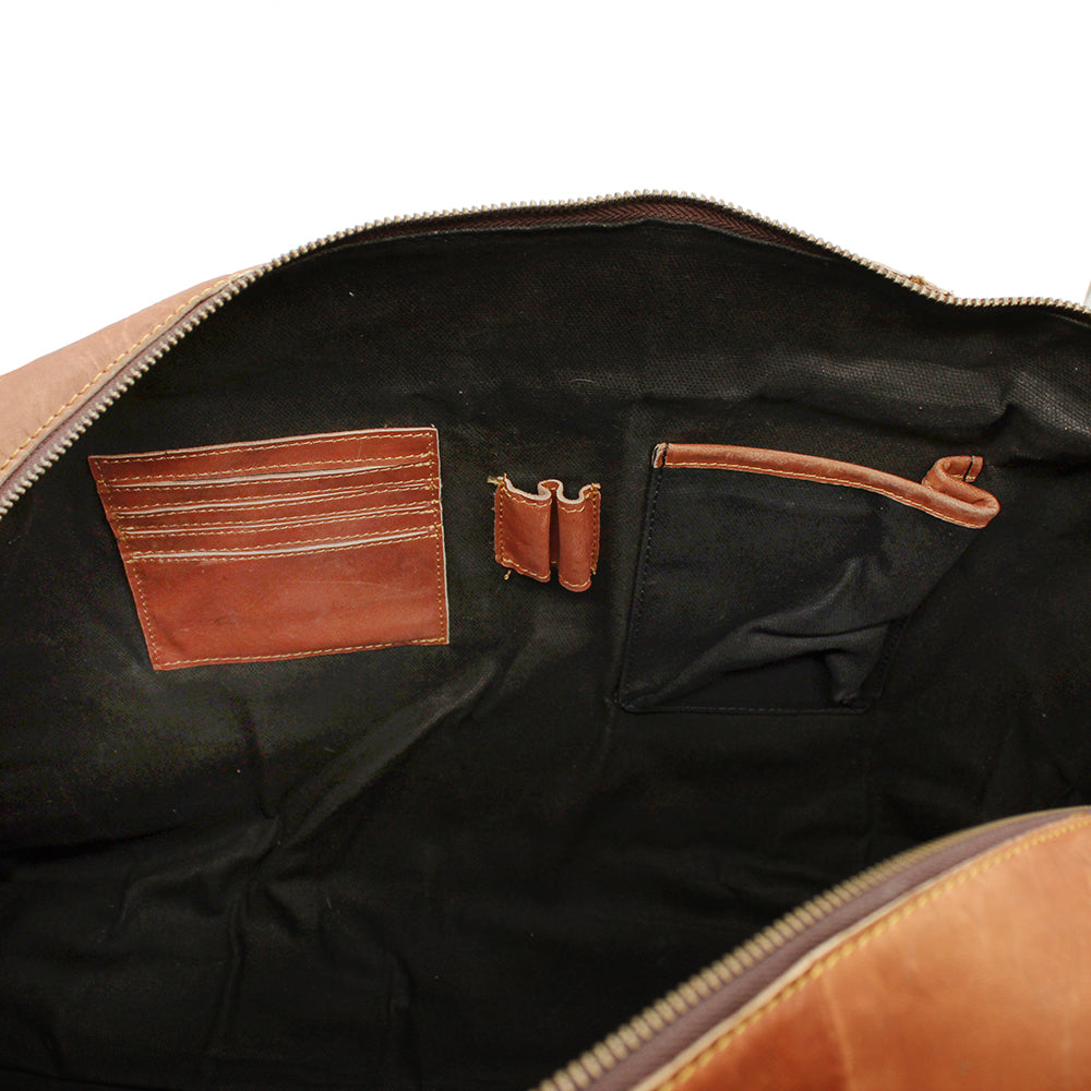 Hunter Leather Travel Bag