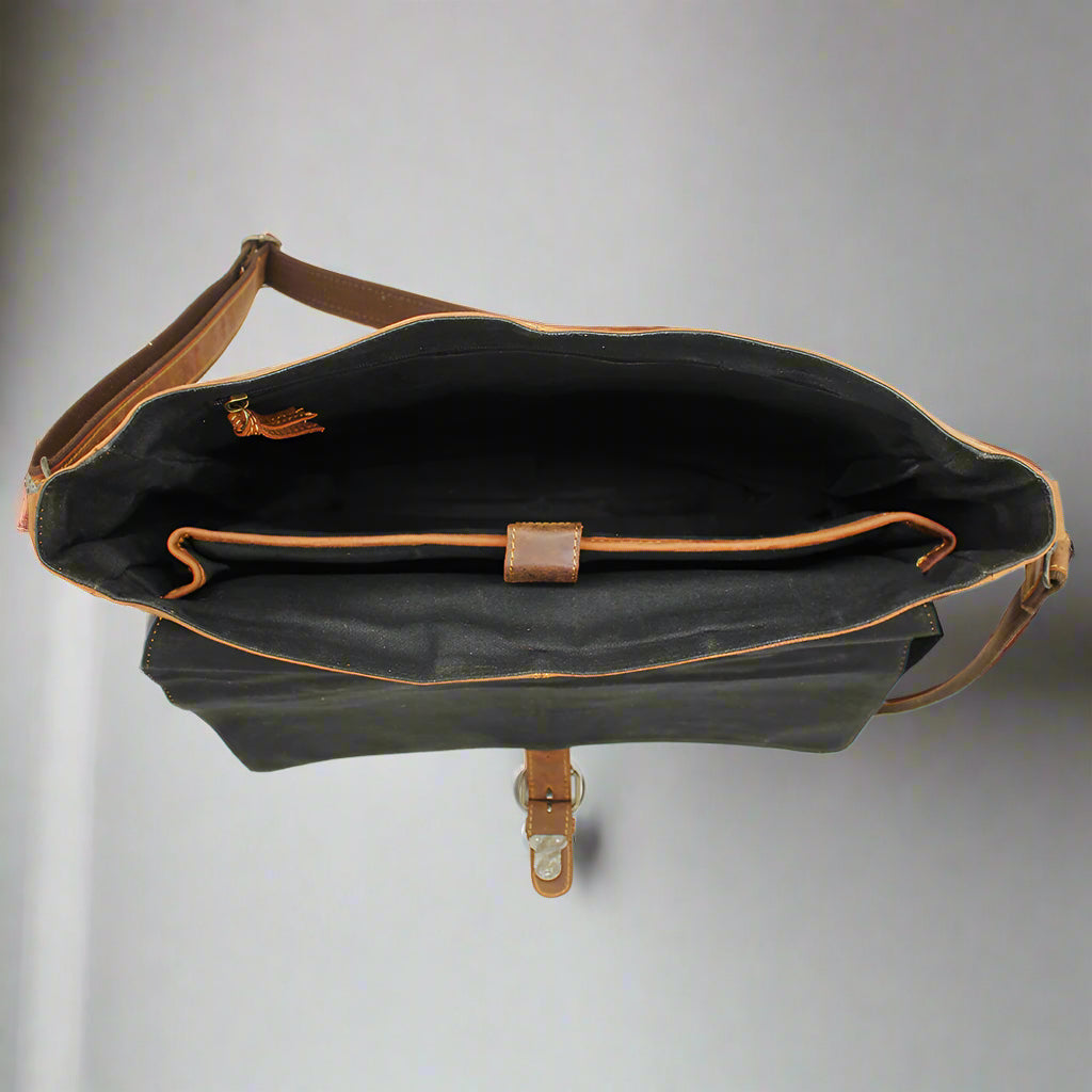 Dominican Leather Laptop Bag