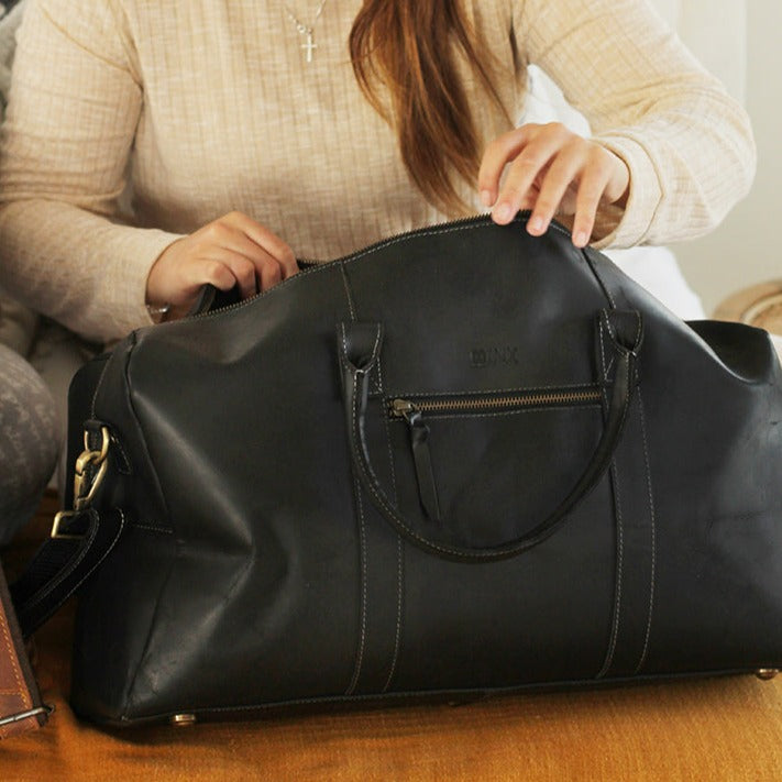 Hunter Leather Travel Bag