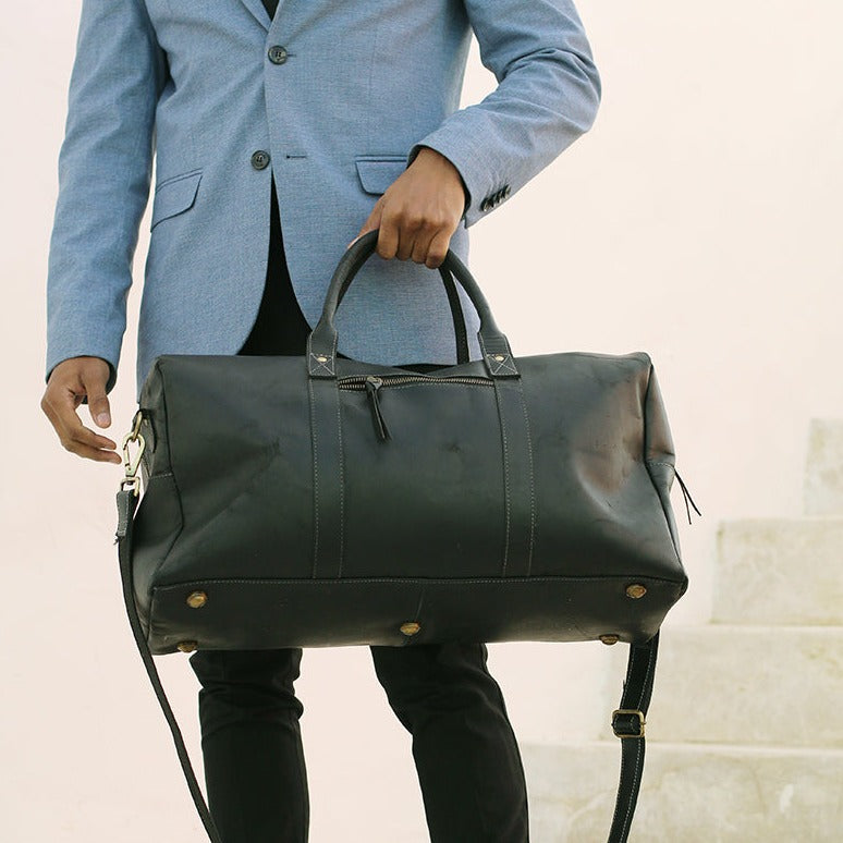 Hunter Leather Travel Bag