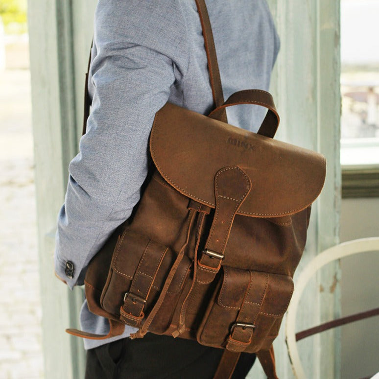 Finn Leather Backpack Minx Leather SA