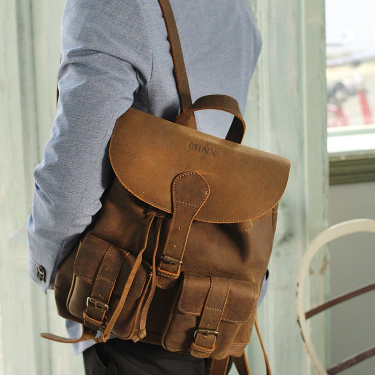 Finn Leather Backpack