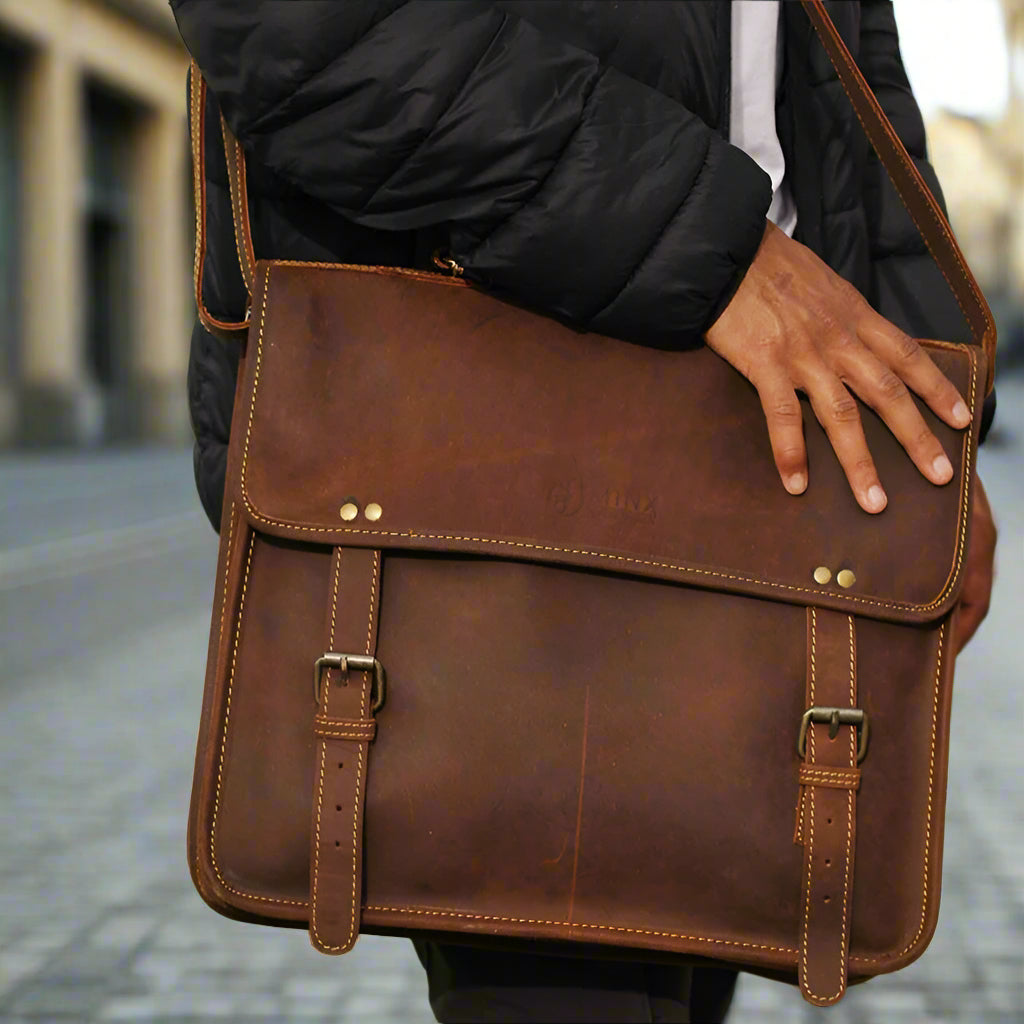 Bahama Leather Laptop Bag