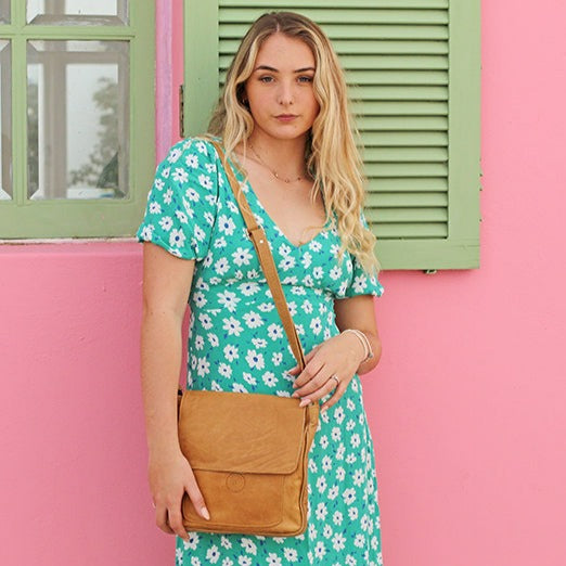 Mini Huxley Leather Hand Bag