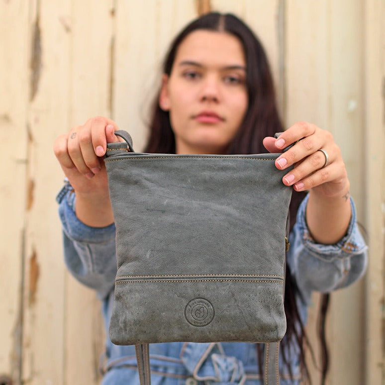 Get up and go Leather Bag