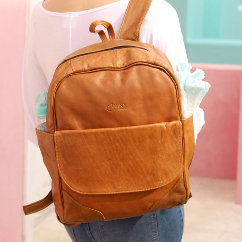 Carter Leather Backpack